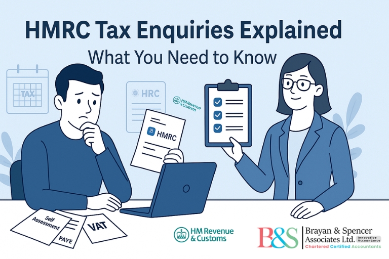 types of tax enquiries HMRC may initiate
