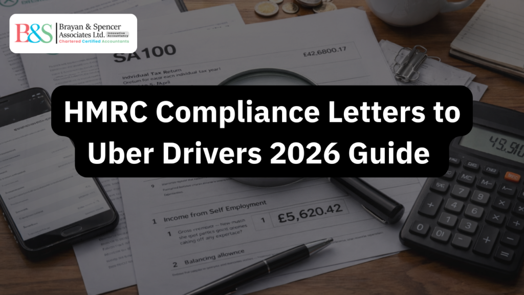 HMRC Compliance Letters to Uber Drivers 2026 Guide