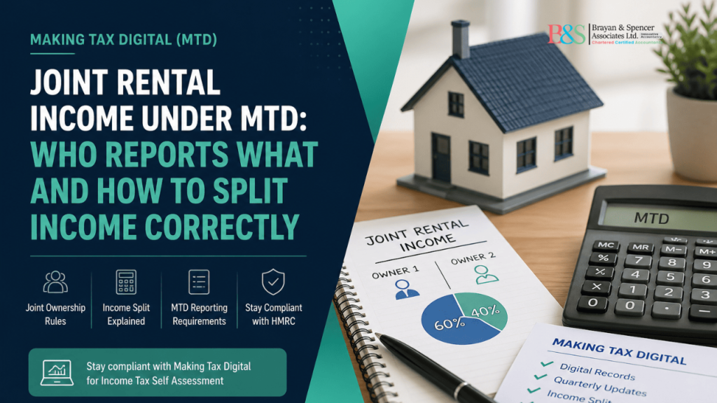 Joint Rental Income Under MTD