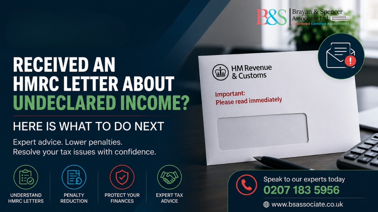 HMRC Letter About Undeclared Income