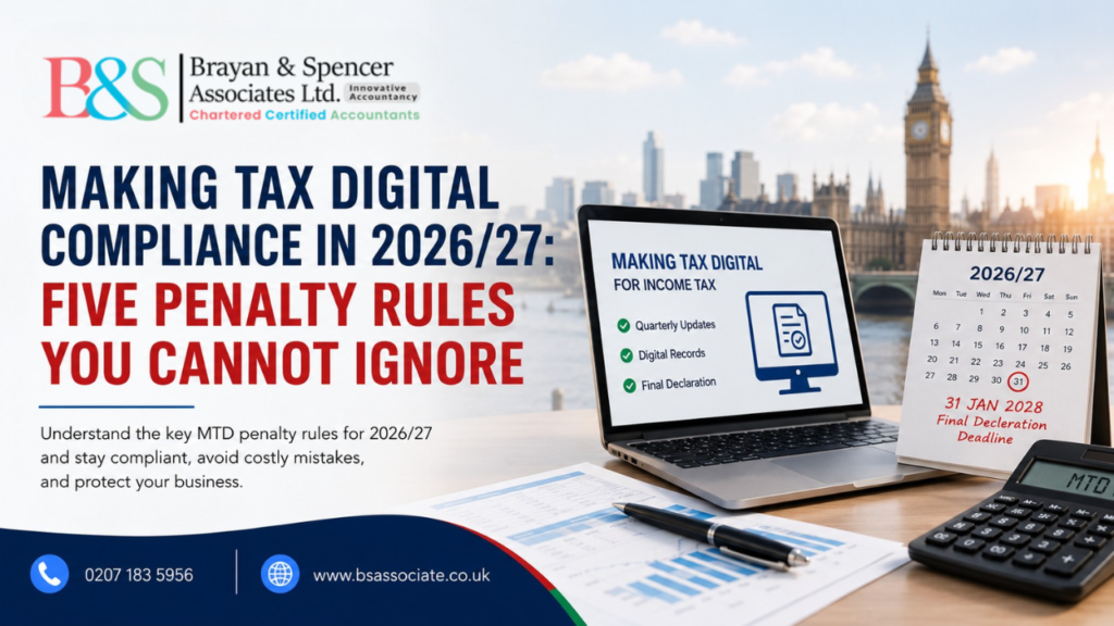 MTD Penalties 2026/27 - 5 Key Rules Every Taxpayer Must Know