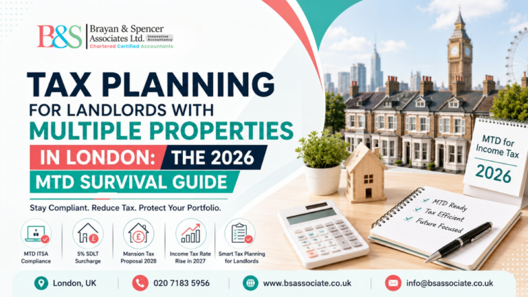 Tax Planning for Landlords with Multiple Properties in London 2026 Guide | B&S Chartered Certified Accountants